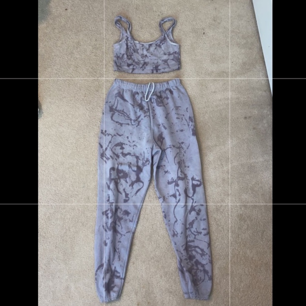 tank top and sweatpants set
